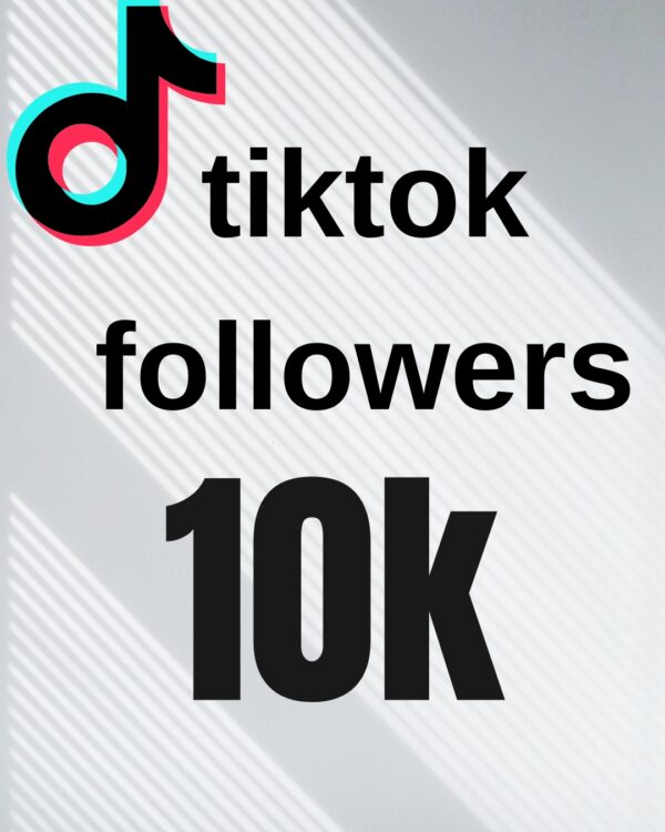 10k followers Tiktok