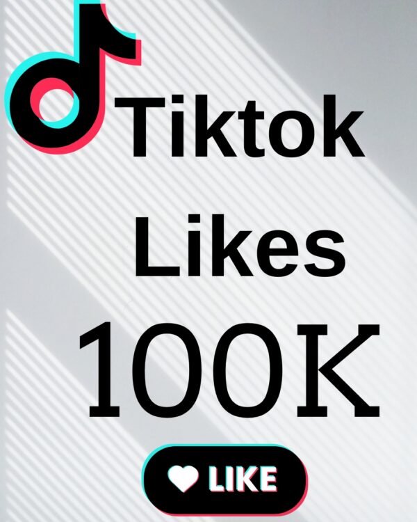 100k likes post Tiktok