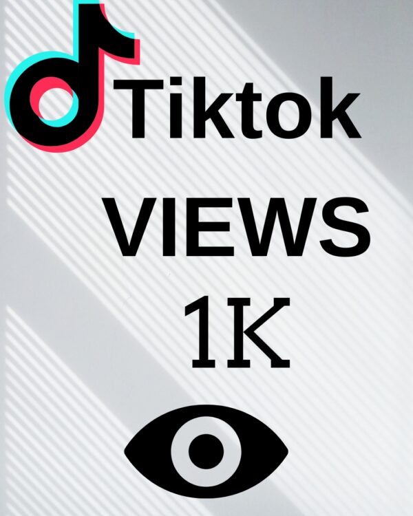 1k views post tiktok vedio reels